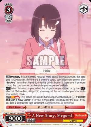 A New Story, Megumi