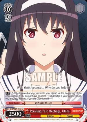 Recalling Past Meetings, Utaha