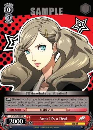 Ann: It's a Deal