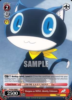 Morgana as MONA: Identity Unknown