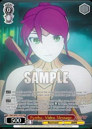 Pyrrha: Video Message