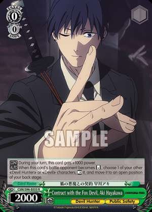 Contract with the Fox Devil, Aki Hayakawa