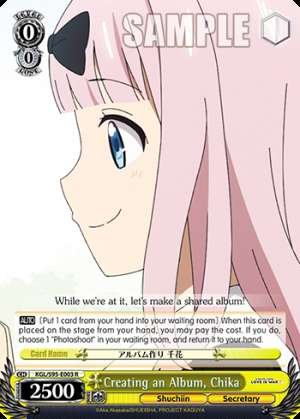 Creating an Album, Chika