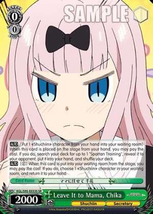 Leave It to Mama, Chika