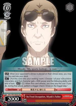 No Fixed Occupation, Miyuki's Father