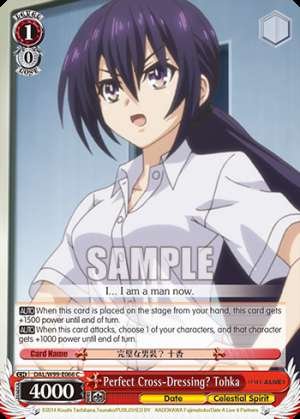 Perfect Cross-Dressing? Tohka