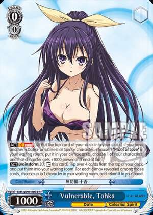 Vulnerable, Tohka