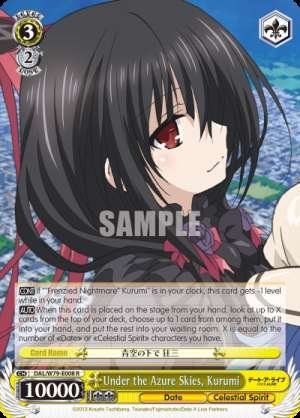 Under the Azure Skies, Kurumi