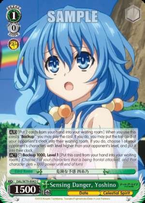 Sensing Danger, Yoshino