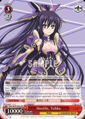 Hostile, Tohka