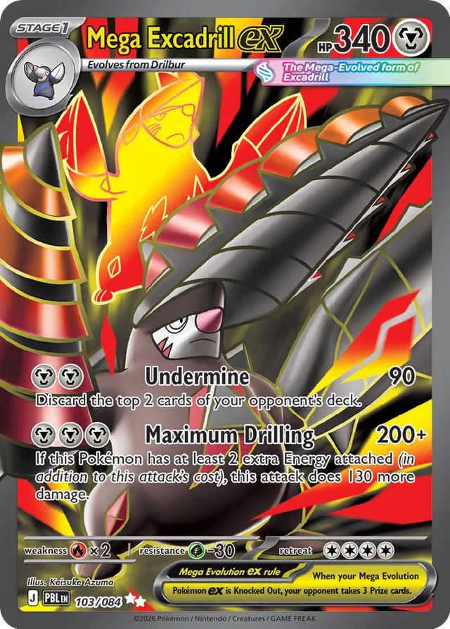 Mega Excadrill ex