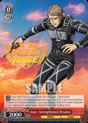 Jean: Strengthened Resolve
