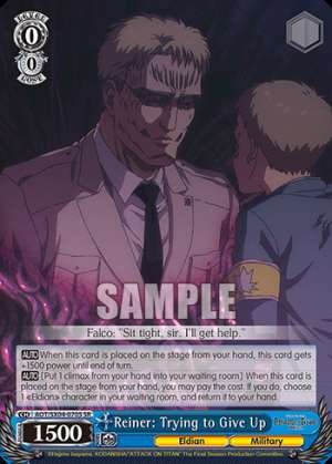 Reiner: Trying to Give Up