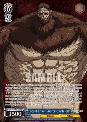 Beast Titan: Supreme Artillery