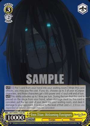 Eren Titan: Welcoming Foreigners