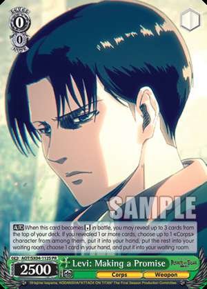 Levi: Making a Promise