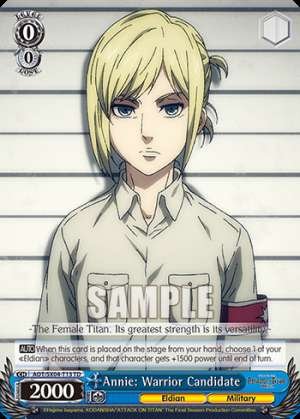 Annie: Warrior Candidate