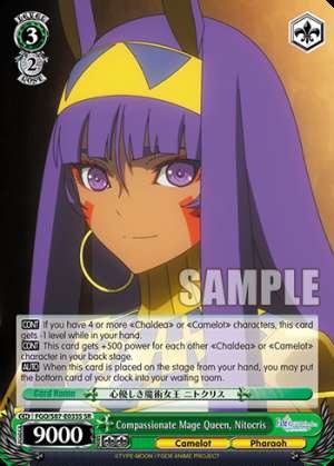 Compassionate Mage Queen, Nitocris