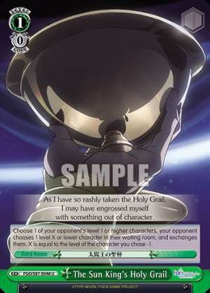 The Sun King's Holy Grail