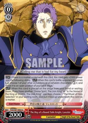 The Way of a Round Table Knight, Lancelot