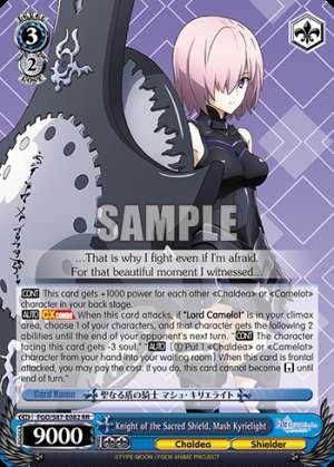 Knight of the Sacred Shield, Mash Kyrielight