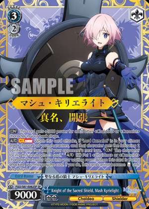 Knight of the Sacred Shield, Mash Kyrielight