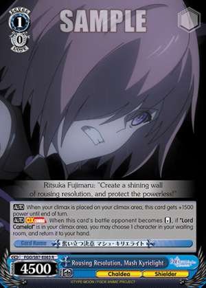 Rousing Resolution, Mash Kyrielight