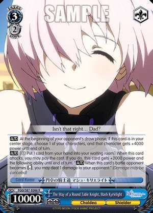 The Way of a Round Table Knight, Mash Kyrielight