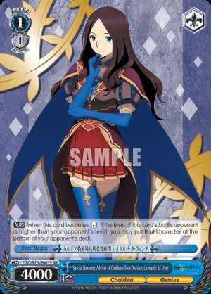 Special Honorary Advisor of Chaldea's Tech Division, Leonardo da Vinci