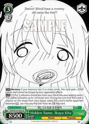 Hidden Name, Ikuyo Kita