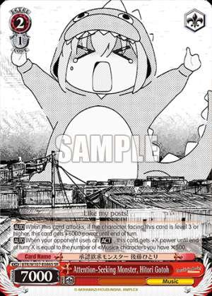 Attention-Seeking Monster, Hitori Gotoh