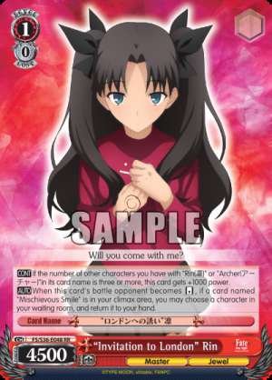 “Invitation to London” Rin