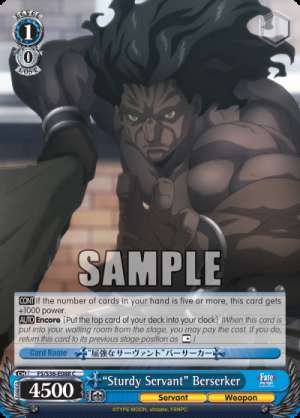 “Sturdy Servant” Berserker