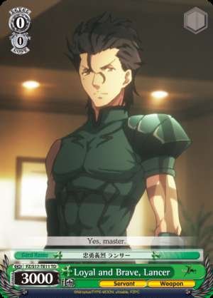 Loyal and Brave, Lancer