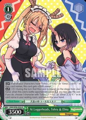 At Loggerheads, Tohru & Elma