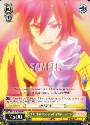 Declaration of War, Sora