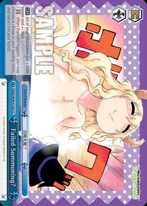 Failed Summoning?