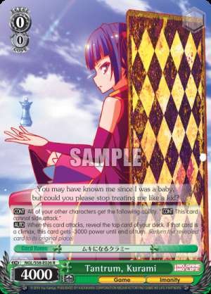 Tantrum, Kurami