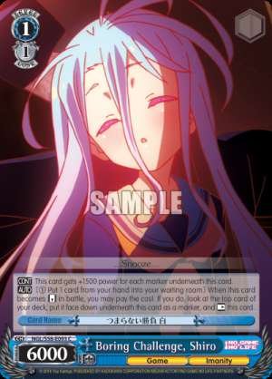 Boring Challenge, Shiro