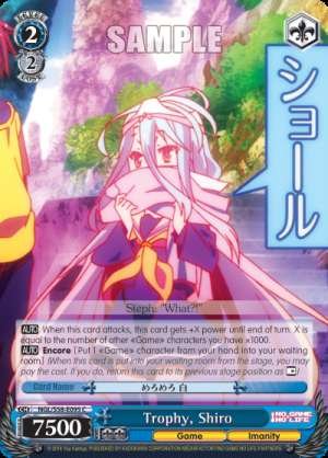 Trophy, Shiro