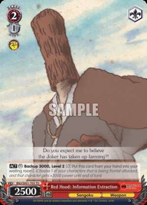 Red Hood: Information Extraction