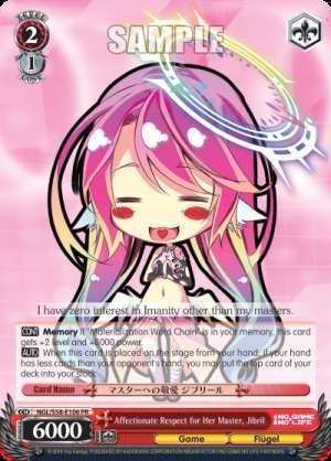 Affectionate Respect for Her Master, Jibril