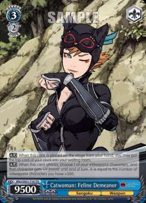 Catwoman: Feline Demeanor