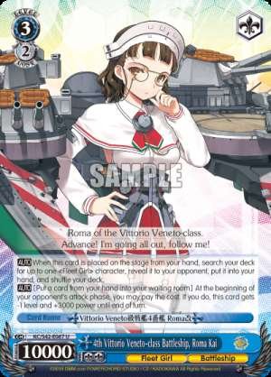 4th Vittorio Veneto-class Battleship, Roma Kai