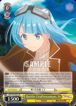 Battle Craftswoman, Iz