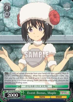 Event Bonus, Maple