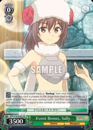 Event Bonus, Sally