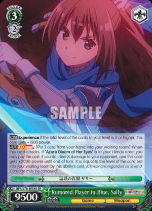 Rumored Player in Blue, Sally