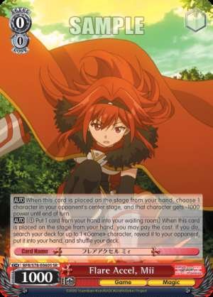 Flare Accel, Mii