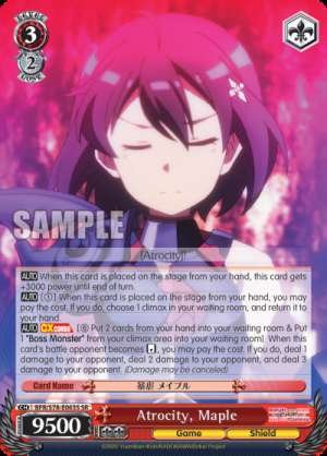 Atrocity, Maple